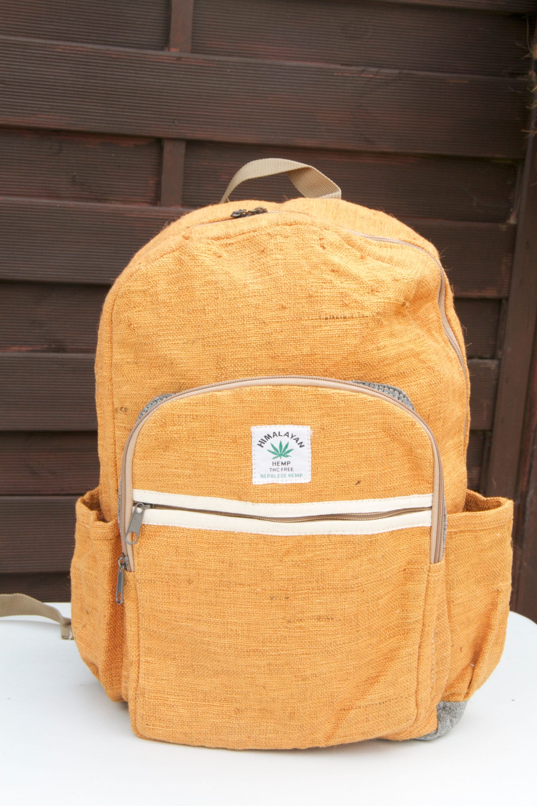 Pure Hemp Backpack Eco Friendly Backpack Colourful Hemp Cotton Etsy