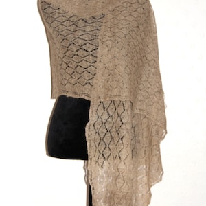 Nettle Allo Himalayan Natural Nettle Shawl Scarf Wrap Hand Made Shawl Hippie, boho 60cm P1 Made in Nepal