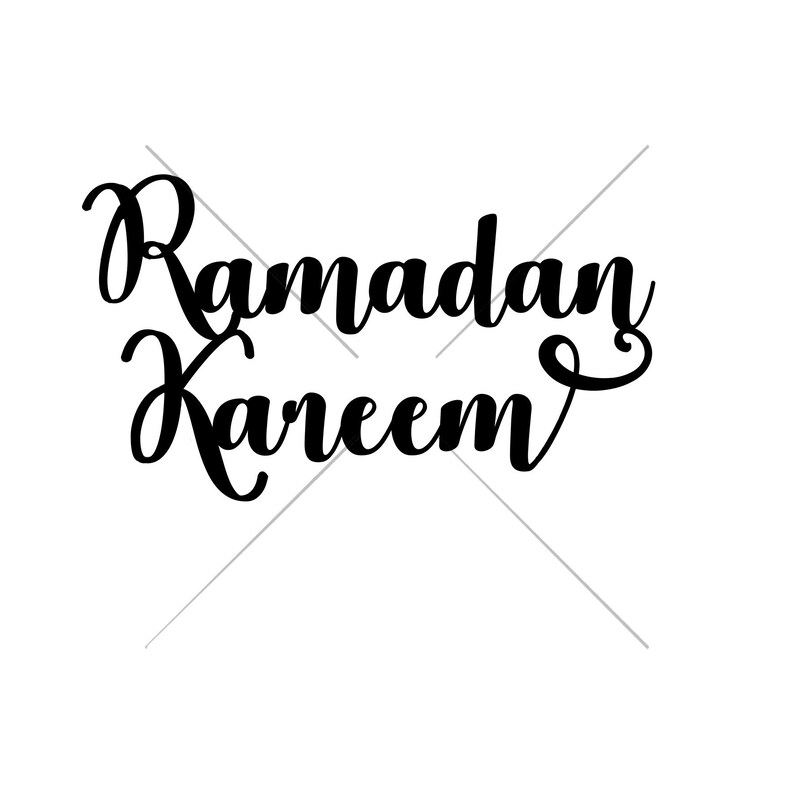Download Ramadan Kareem svg digital file cake topper instant ...