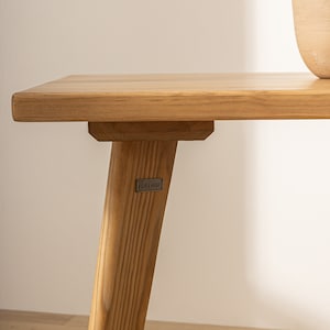 Extendable Natural Solid Oak Scandinavian Dining Table - Etsy UK