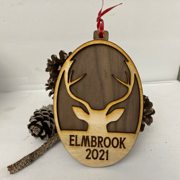 Antler Rear View Mirror Etsy