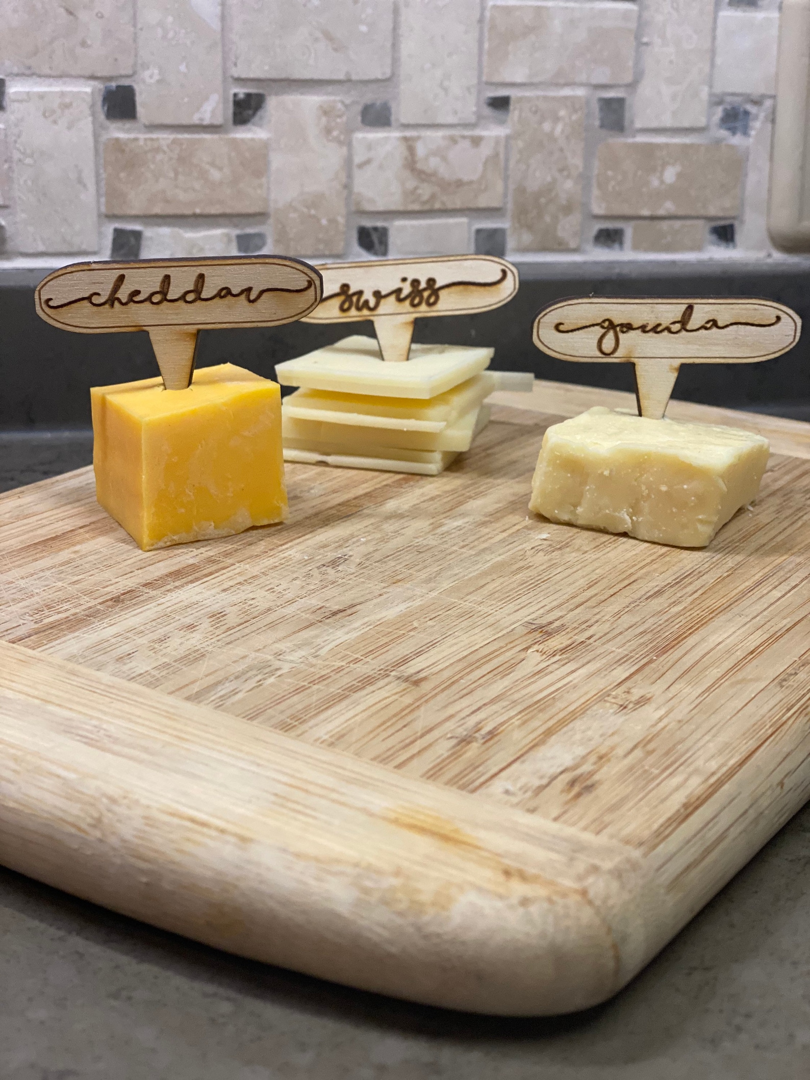 Cheese Tags for Charcuterie Board Cheese Labels Etsy
