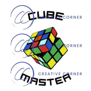 Rubik&#39;s Cube SVG File: Digital Download