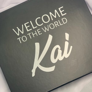 Cadeau personnalisé noir de luxe | Parrains et marraines | Demoiselle d&#39;honneur | Garçons d&#39;honneur | Cadeaux d&#39;anniversaire