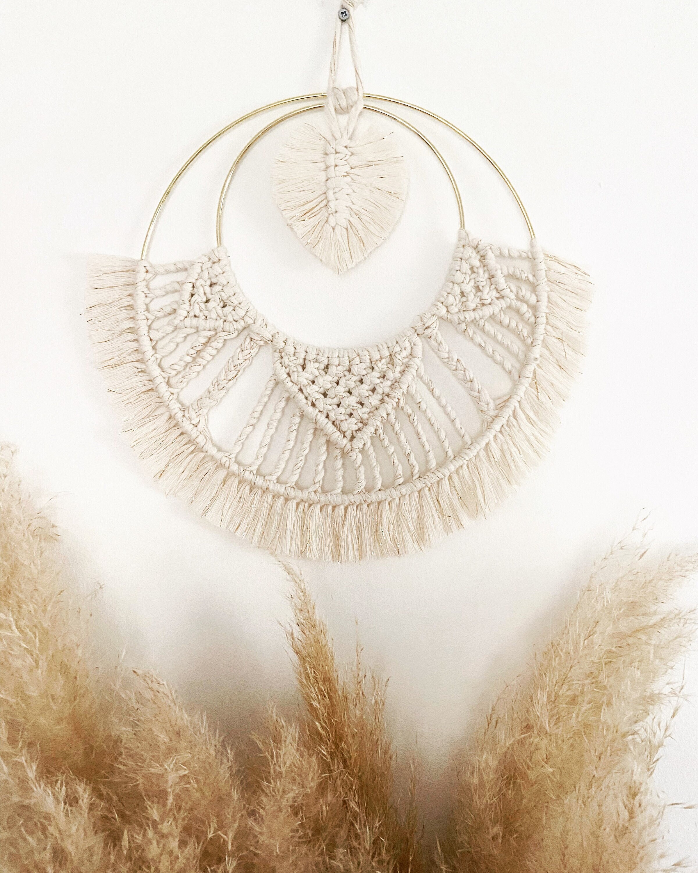 Décoration Murale en Macramé