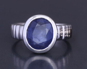 skyjewels Adult Certified 6.25 Ratti Bangkok Sapphire Neelam Gemstone Astrological Ring skyjewels Adult Certified 6.25 Ratti Bangkok Sapphire Neelam Gemstone Astrological Ring