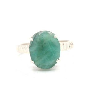Natural Emerald Ring: Panchadhatu Astrology Unisex Gemstone