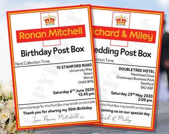Download Wedding Post Box Etsy