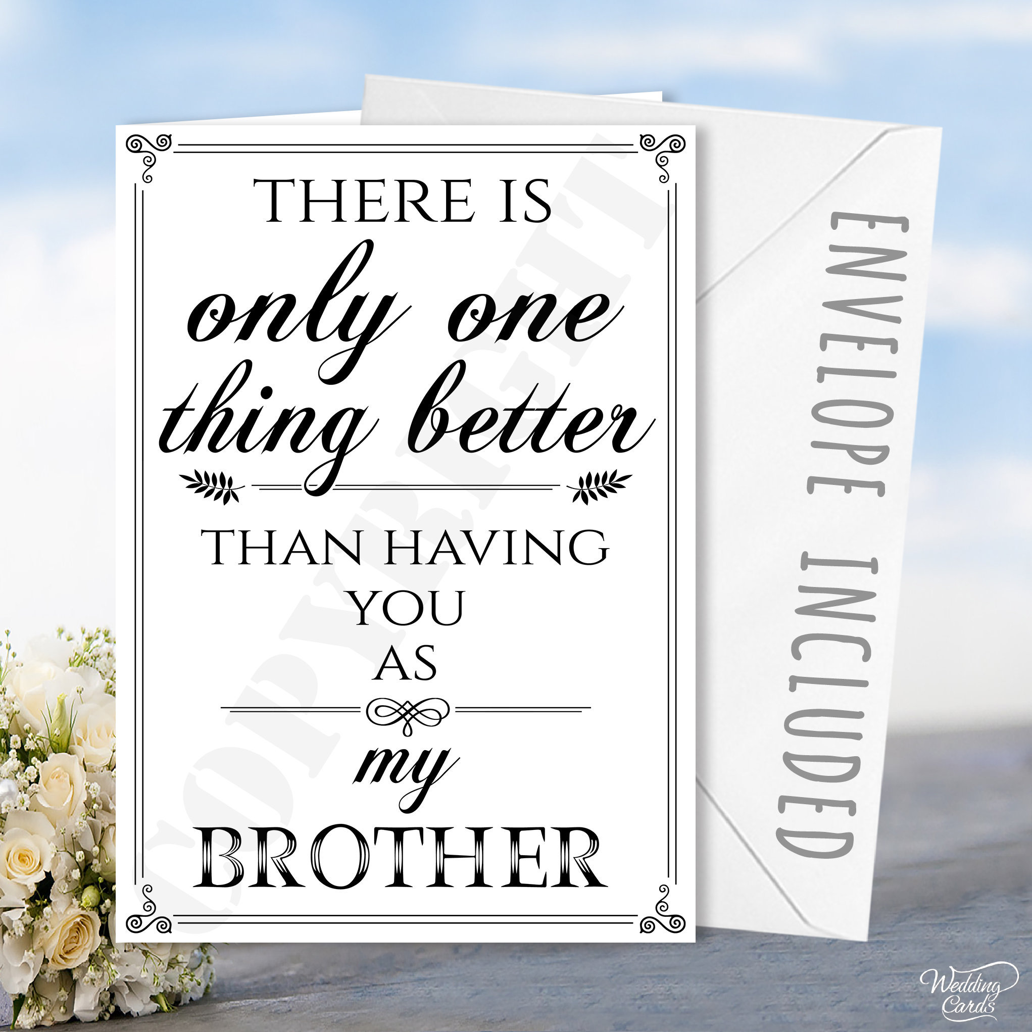 Personalised There is only one thing better than having you as my dad mom brother uncle step-dad grandad any relation/colour/text Card