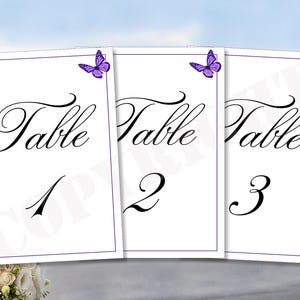 Gepersonaliseerde Bruiloft Verjaardagsfeestje Tafelnummers Namen Decoratieceremonie Restaurant Locatie Viering Wit ivoor Decorkaarten A6