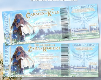 Zelda Invitation Etsy