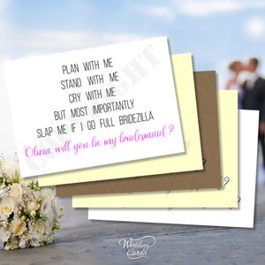 Carte d'invitation personnalisée mariage A6