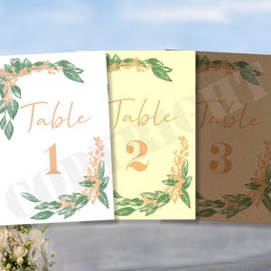 Números de mesa de festa de aniversário de casamento personalizados, nomes, decoração de luxo, celebração, evento, comida, estame, decoração branca, cartões de marfim A6