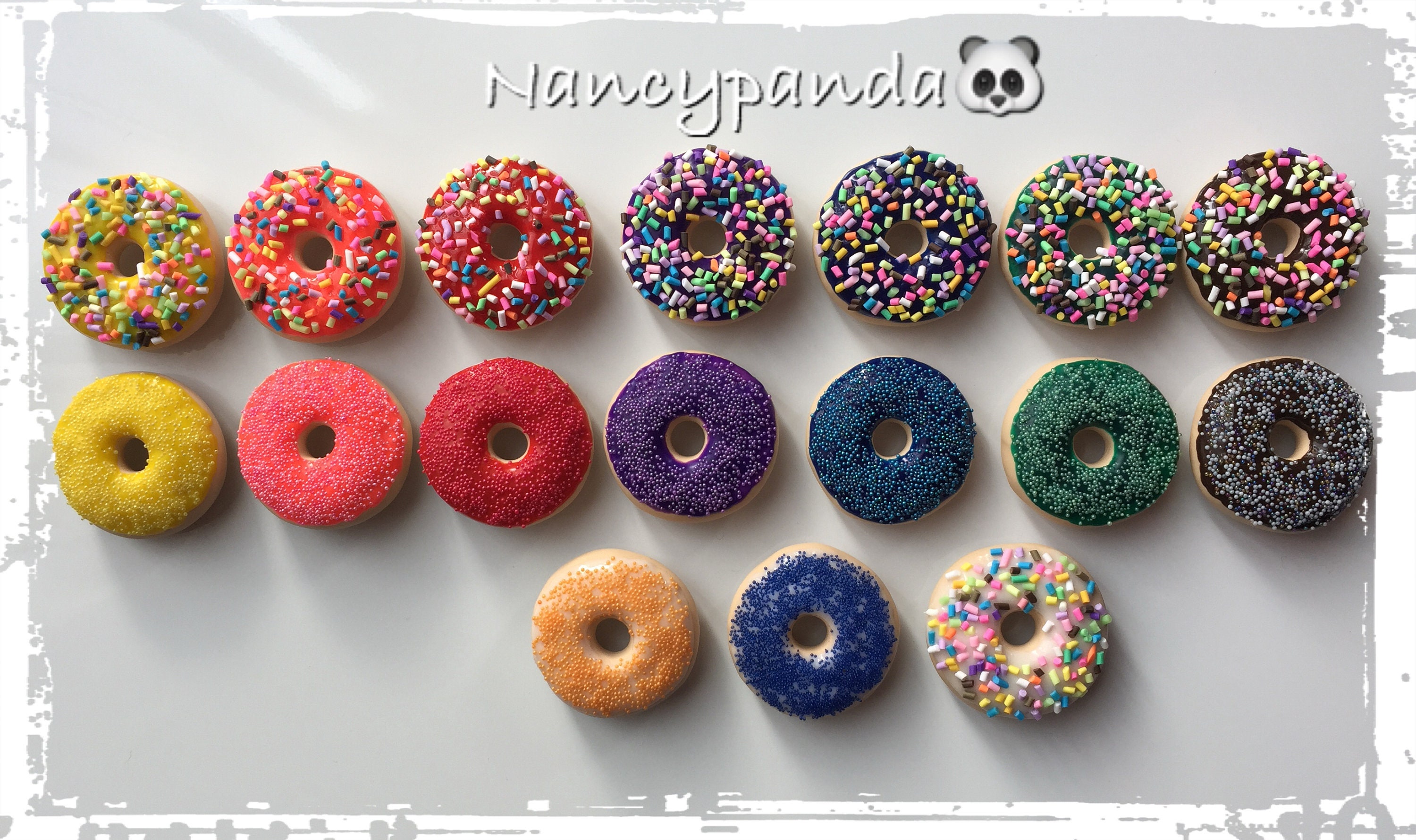 Magnet Donuts Fimo