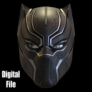 Black Panther Civil War Helmet File
