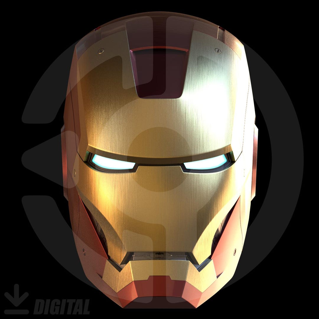 iron man helmet ender 3 MK3 Nikko Industries Iron Man Mark III