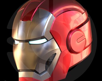 cartoon iron man helmet smoke Iron Man MK33 Helmet File