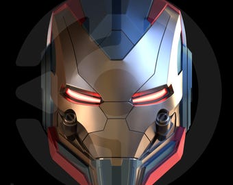 Archivo del casco Iron Patriot MK2