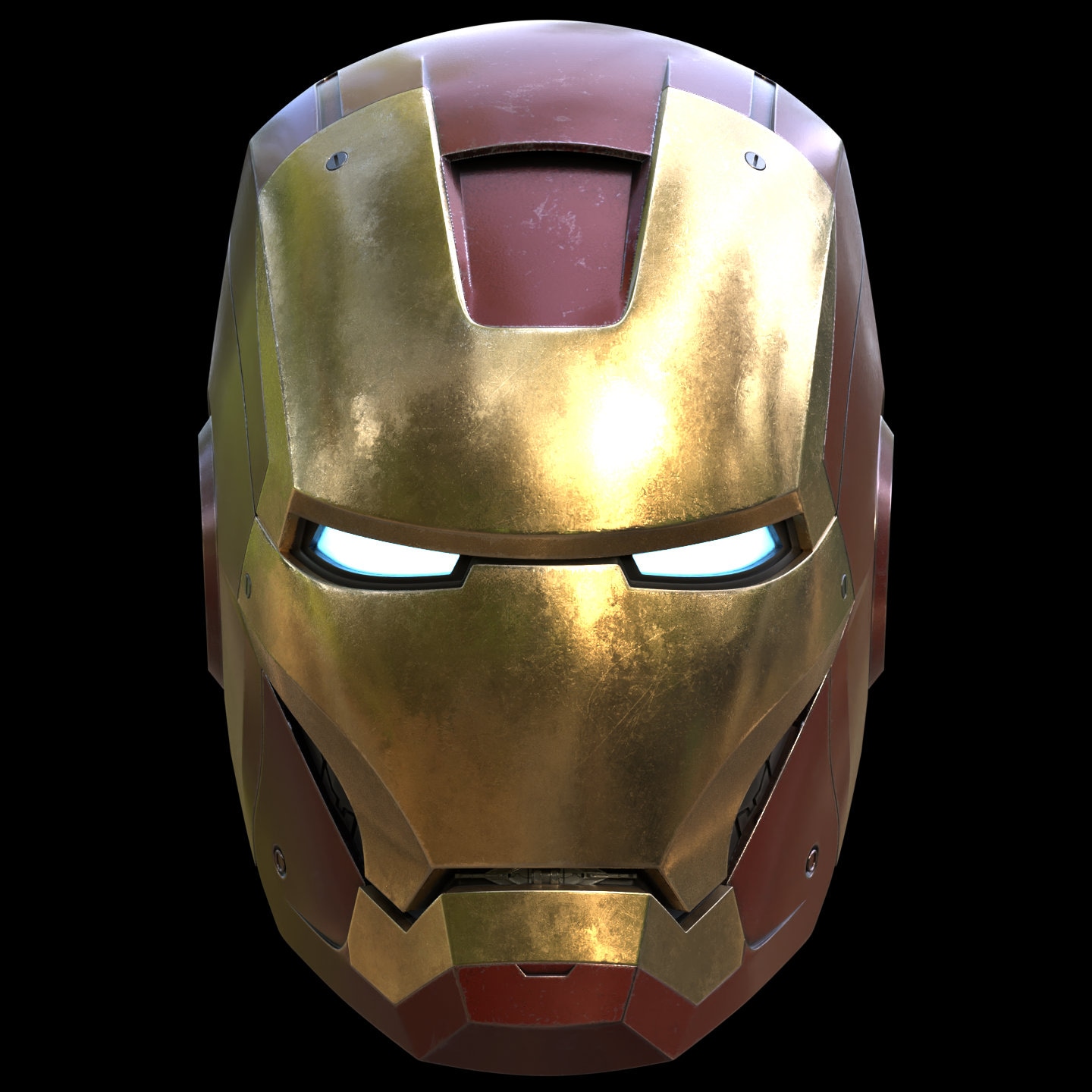 SALE アイアンマン IRONMANMask アイアンマンヘルメット　GOLD s-l400.jpg
