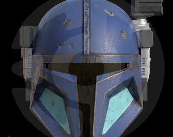 Archivo de casco VEK3D Paz Vizsla