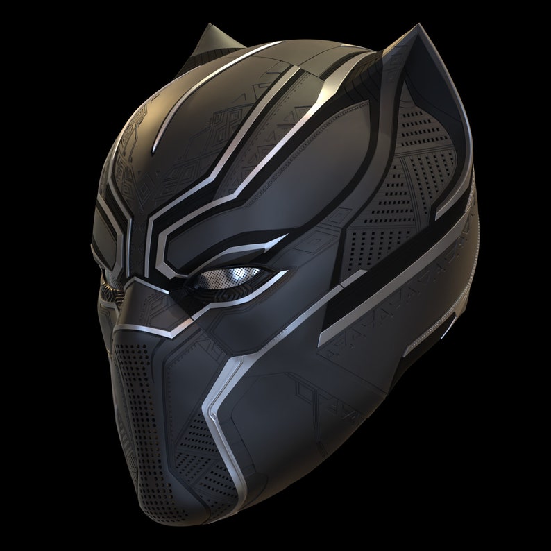 Black Panther Civil War Helmet File - Etsy
