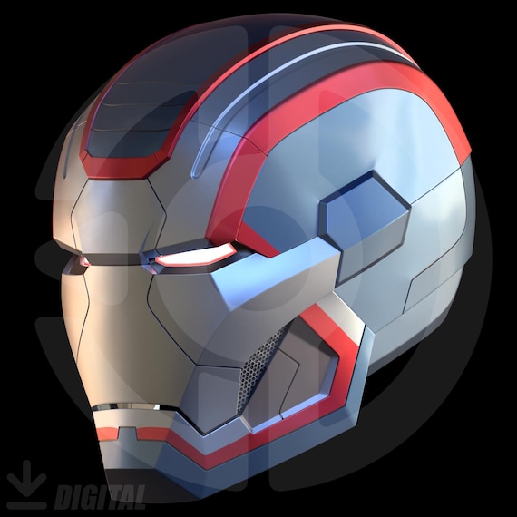 iron man 3 patriot helmet Iron Patriot MK1 Helmet File