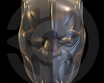T'chaka Black Panther Helmet File