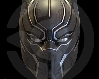 Black Panther Civil War Helmet File