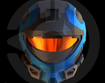 Archivo del casco de reconocimiento de Halo Infinite de VEK3D