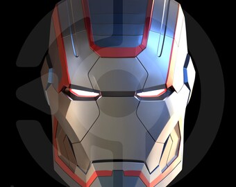 Archivo del casco Iron Patriot MK1