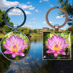Spirit Animal Key Chain - Water Lily