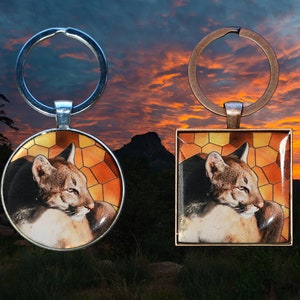 Spirit Animal Key Chain - Mountain Lion