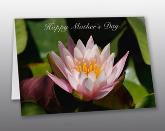 Greeting Card - Mother's Day Water Lily