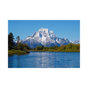 Jigsaw Puzzle - Mount Moran and the Snake River - Personalizable