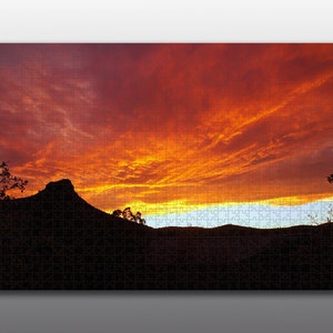 Jigsaw Puzzle - Thumb Butte Sunset