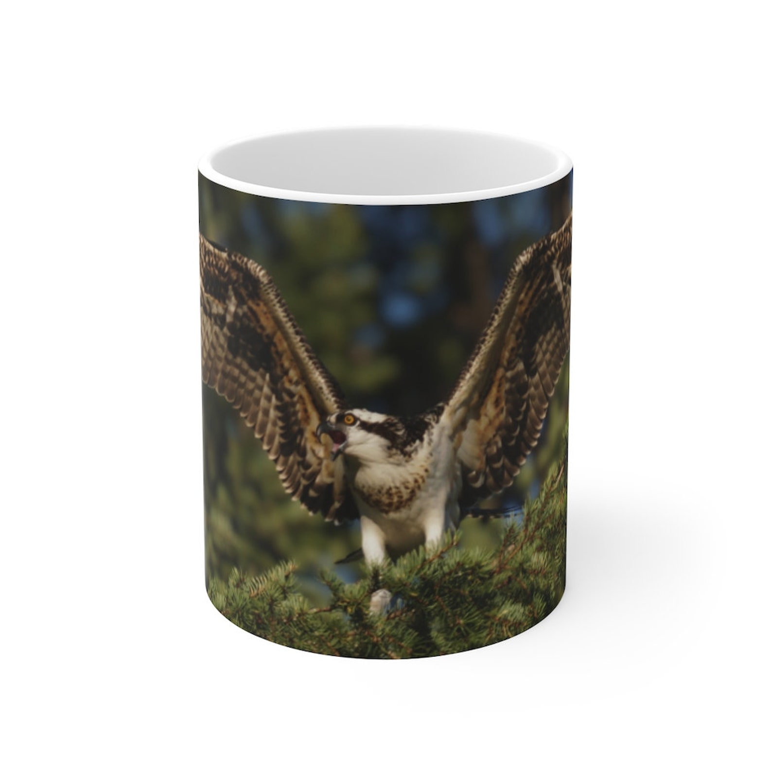 Mug 11oz the Wings of an Osprey Etsy