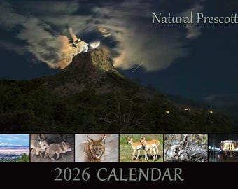 2026 Natural Prescott Wall Calendar