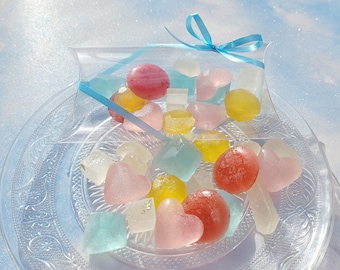 Kohakutou : Vegan Japanese crystalized gem candy / Mixed flavour