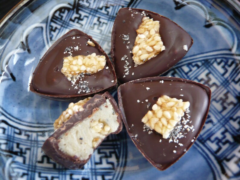 9 Japanese Flavour Chocolate Truffle Matcha au lait / Yuzu Etsy