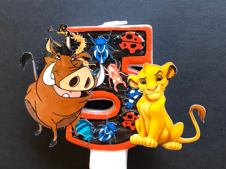 Lion King Birthday Candle Decorations & Décor Party & Gifting jan