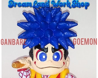 Ganbare Goemon / Mystical Ninja *inspired* Painted Resin Figurine
