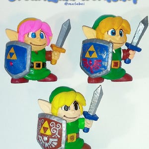 Chibi Link *Inspired* Legend Of Zelda Figurine