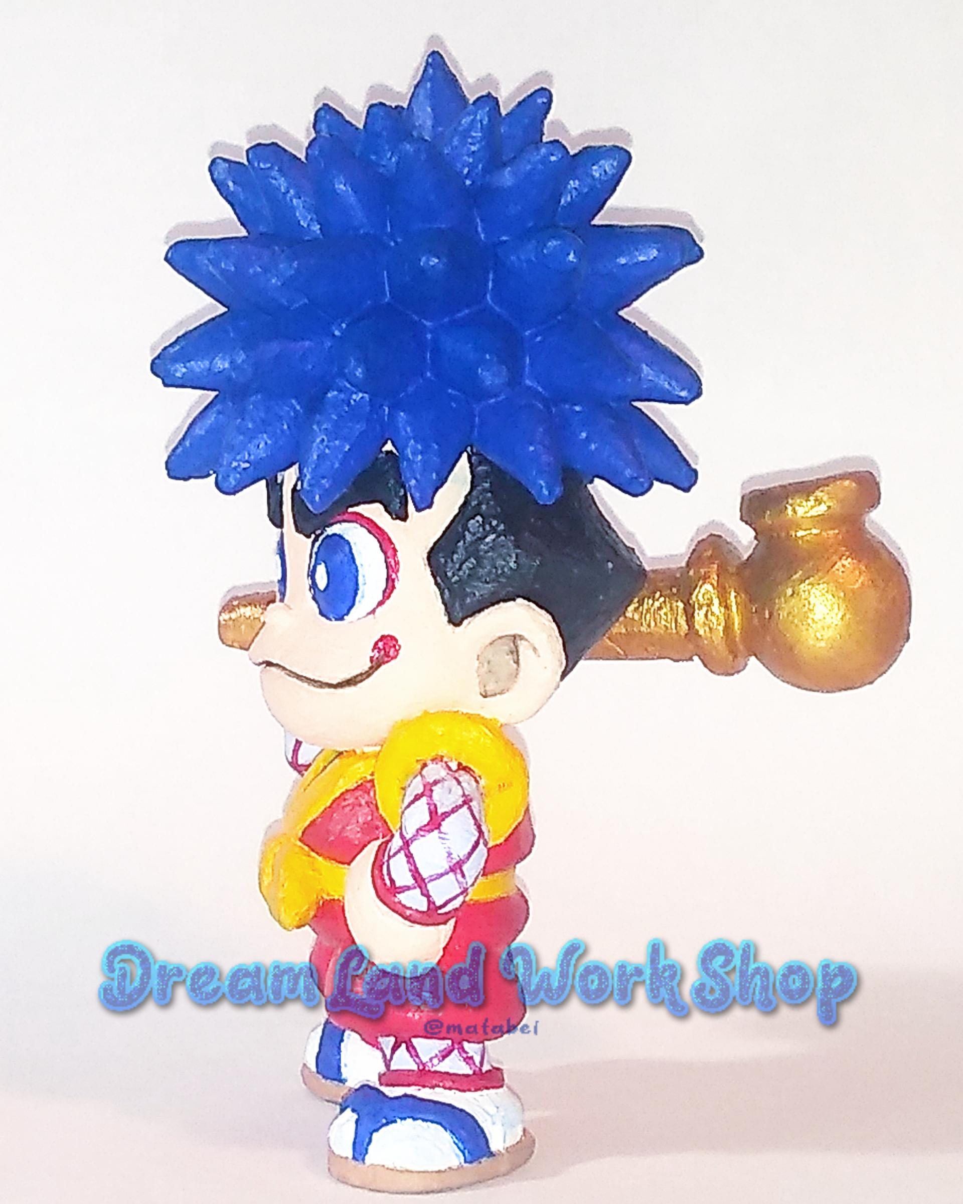 Ganbare Goemon / Mystical Ninja *inspired* Painted Resin Ganbare Goemon / Mystical Ninja *inspired* Painted Resin