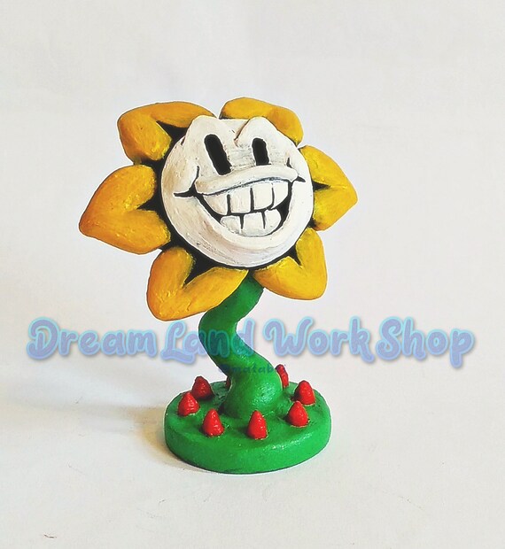 Undertale: Flowey inspired Polymer Clay Sculpture -  Singapore