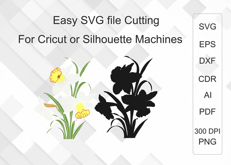 Free Free 100 Narcissus Flower Svg SVG PNG EPS DXF File