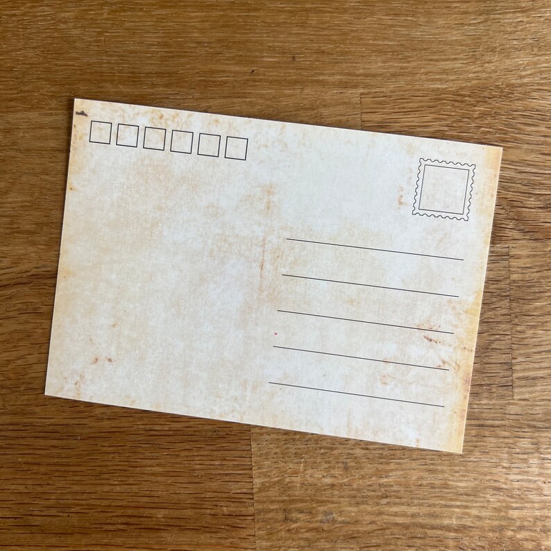 Anime Postcardgirlvintage Etsy