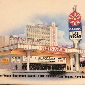 Vintage Las Vegas Playing Cards