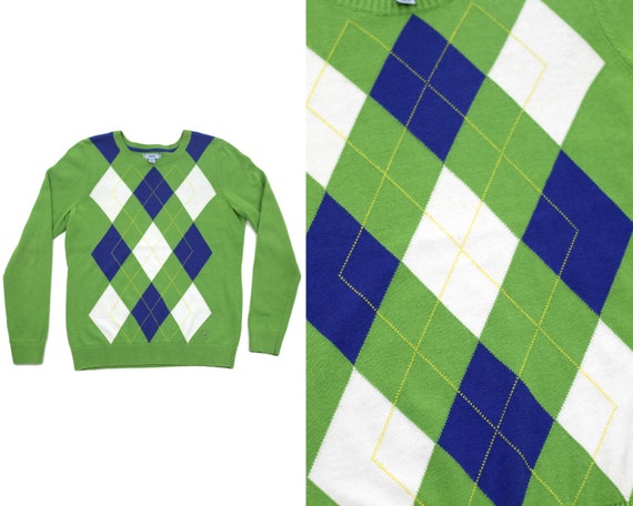 izod argyle sweater