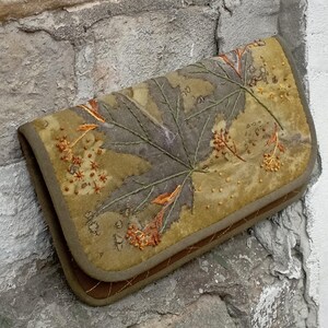 Travel Vallet Coin Purses Cotton Textile Gift for her