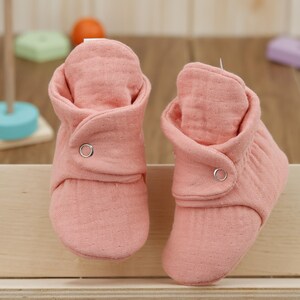Buy Baby Booties Stay on Baby Booties 1 Year Old Gift Baby Shower Gift Cotton Baby Booties Pregnancy Announcement Gift Cotton Baby Booties Online in India Etsy